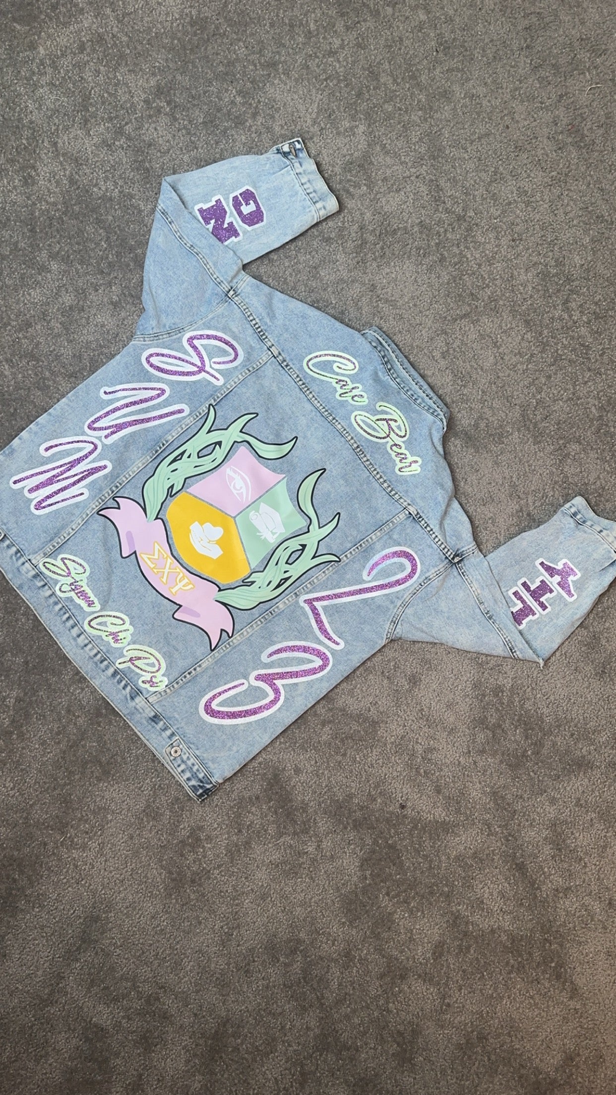 SCP Custom Jean Jacket (Read The Description)