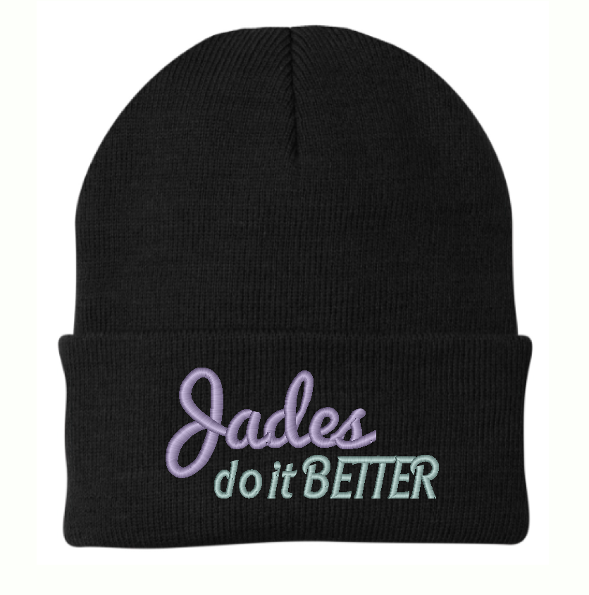 SCP Embroidered Jades Do It Better Beanie