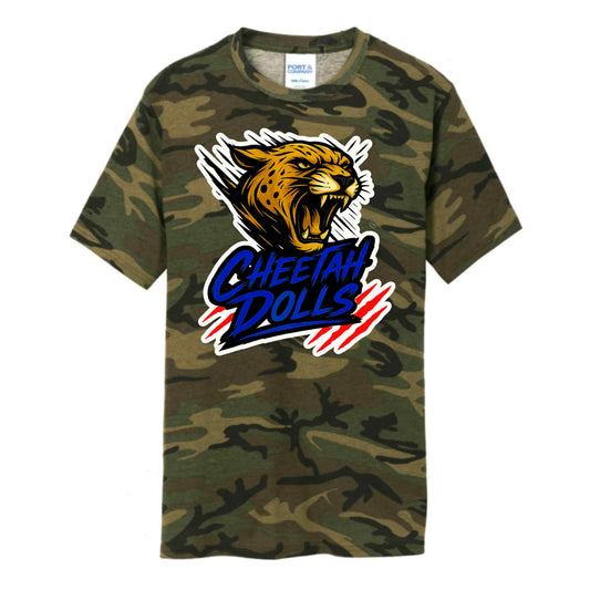 Cheetah Dolls Dance Team Camo Shirt