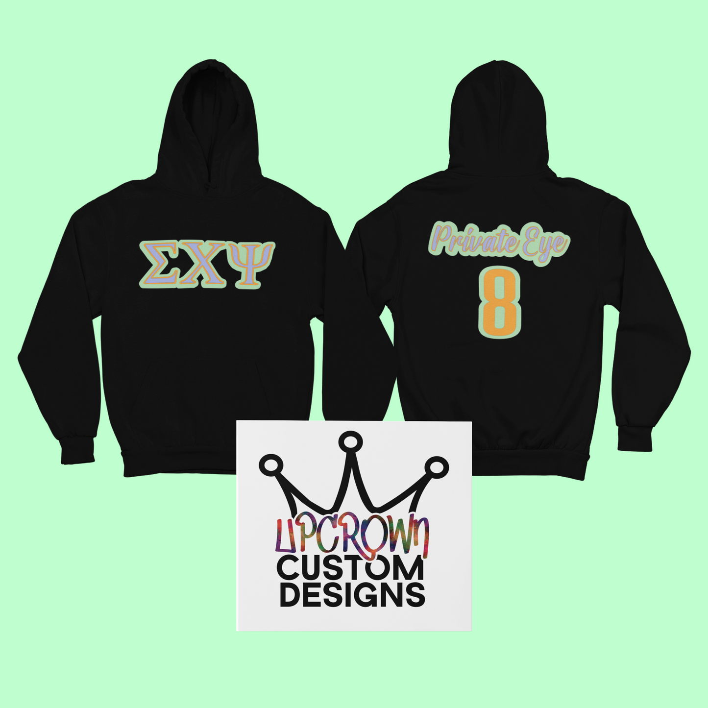 SCP Glitter Hoodies